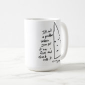 "Het is geen probleem" mok (Voorkant rechts)