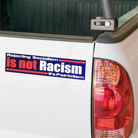Het is geen racisme bumpersticker (Op Truck)