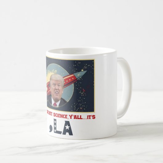 Het is geen rocket science - het is Comma La Koffiemok (Voorkant rechts)