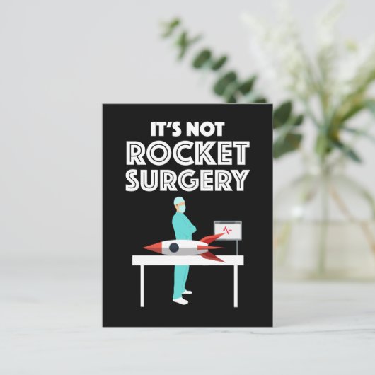 Het is geen Rocket Surgery Briefkaart (Staand voorkant)