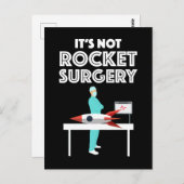 Het is geen Rocket Surgery Briefkaart (Voorkant / Achterkant)