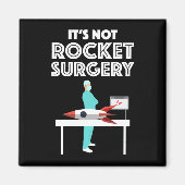 Het is geen Rocket Surgery Magneet (Voorkant)