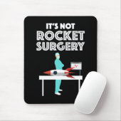 Het is geen Rocket Surgery Muismat (Met muis)