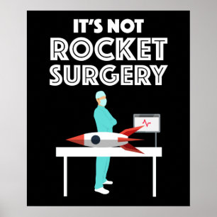 Het is geen Rocket Surgery Poster