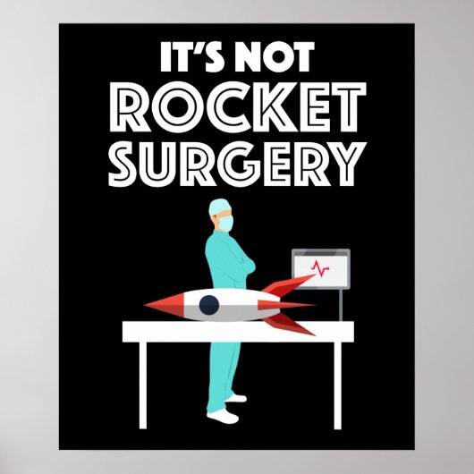 Het is geen Rocket Surgery Poster (Voorkant)