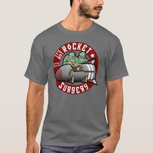 Het is geen Rocket Surgery - T-Shirt (Voorkant)