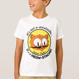 Het is geen snor.. Het is een POOT-SNOR! grappige  T-shirt