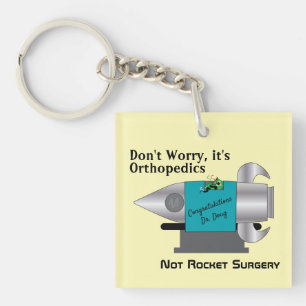 Het is geen speciale Rocket Surgery Sleutelhanger