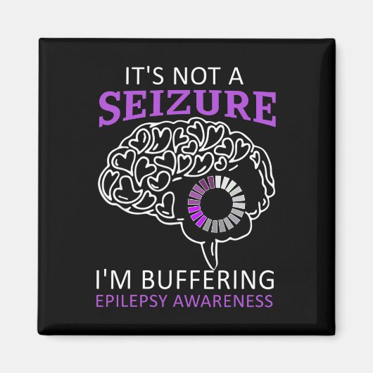 Het is geen toeval dat ik Epilepsy Awarenes ga bes Magneet (Voorkant)
