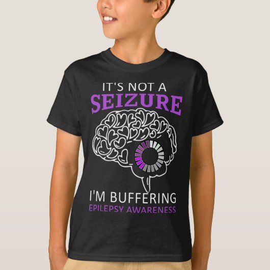 Het is geen toeval dat ik Epilepsy Awarenes ga bes T-shirt (Voorkant)