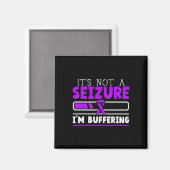 Het is geen toeval dat ik Epilepsy Awarenes heb ge Magneet (Voorkant / Achterkant)