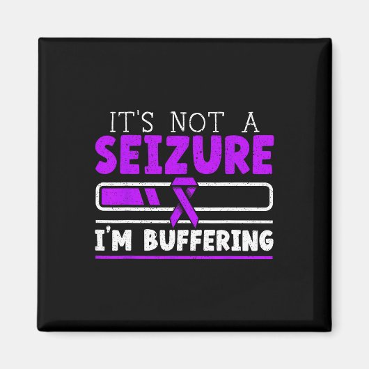 Het is geen toeval dat ik Epilepsy Awarenes heb ge Magneet (Voorkant)