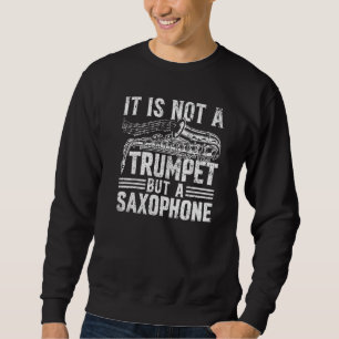 Het is geen trompet maar een saxofoon - Saxofonist Trui