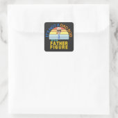 Het is geen vader Bod. Het is een priester. Vierkante Sticker (Tas)