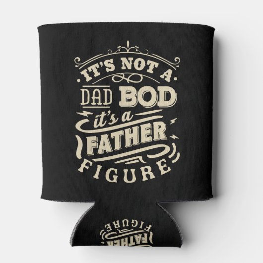 Het is geen vader bod-het is een vader figuur grap blikjeskoeler (Achterkant)