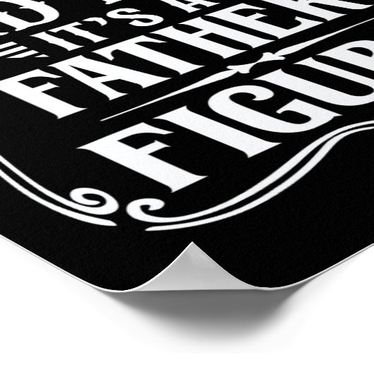 Het &# is geen vader lichaam het &# als een vade poster (Hoek)