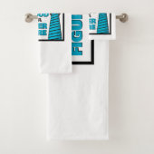 Het is geen vader, maar een vader. bad handdoek (Insitu)