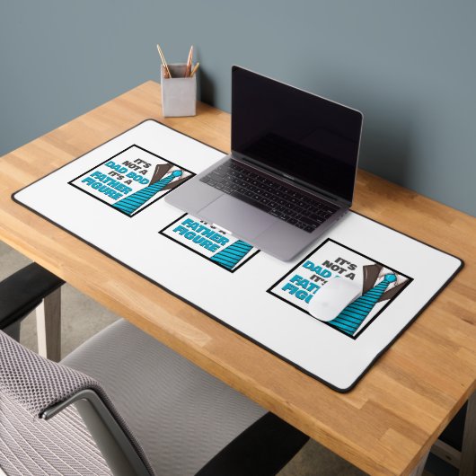 Het is geen vader, maar een vader. bureaumat (Kantoor 2)