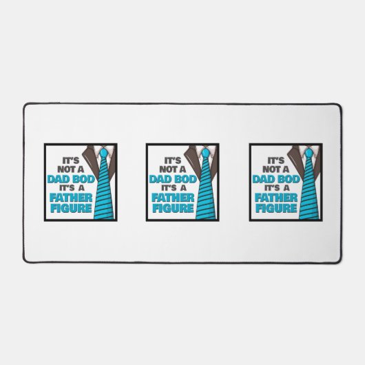 Het is geen vader, maar een vader. bureaumat (Voorkant)