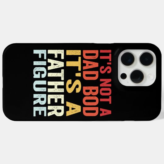 Het is geen vader, maar een vader. Case-Mate iPhone case (Achterkant (horizontaal))