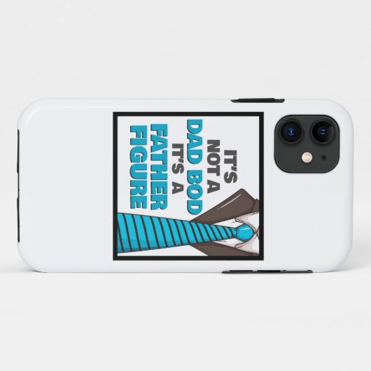 Het is geen vader, maar een vader. Case-Mate iPhone case (Achterkant (horizontaal))