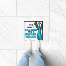 Het is geen vader, maar een vader. deurmat