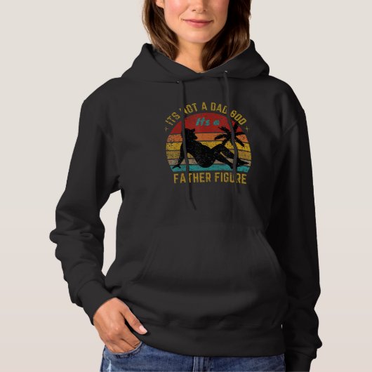 Het is geen vader... maar een vader. hoodie (Voorkant)