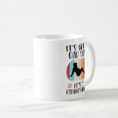 Het is geen vader, maar een vader. koffiemok (Voorkant rechts)