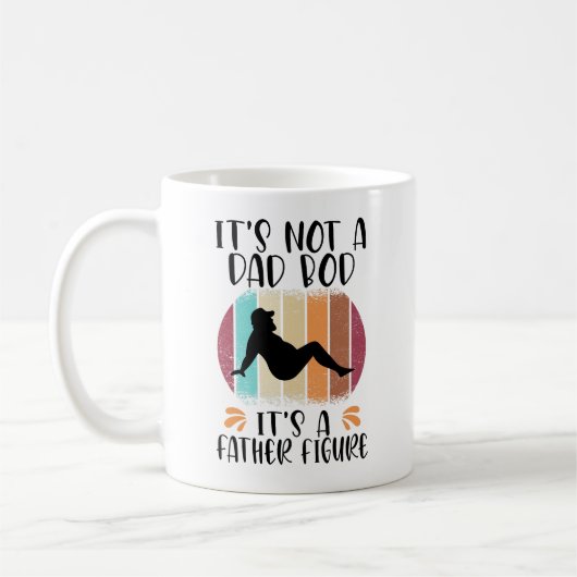 Het is geen vader, maar een vader. koffiemok (Links)