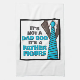 Het is geen vader, maar een vader. theedoek
