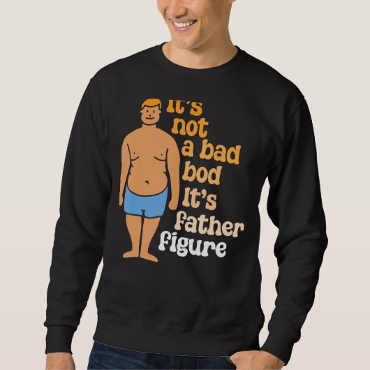 Het is geen vader, maar een vader. trui (Voorkant)