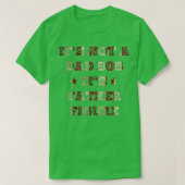 Het is geen vaderslichaam, het is een vaderfiguur t-shirt (Design voorkant)