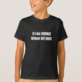Het is geen zomer zonder rattenstaafjes t-shirt