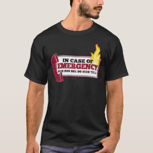Het is geïnspireerd op snijwand - nieuw noodnummer t-shirt