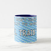 Het is gek om hier te werken - mok van 15 oz (Center)