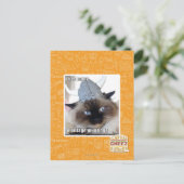 Het is gekomen om ons dorp te plunderen briefkaart (Staand voorkant)