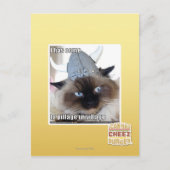 Het is gekomen om ons dorp te plunderen briefkaart (Voorkant)