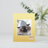 Het is gekomen om ons dorp te plunderen briefkaart (Staand voorkant)