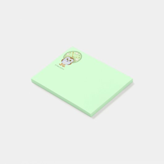 Het is Gelezen O'Clock Post-it® Notes (Schuin)