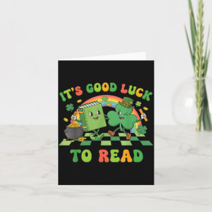 Het is geluk om St. Patrick's Day-boek gelukkig te Kaart