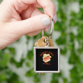 Het is Gelukkig Herfst Y'all Creatieve Casual Sleutelhanger (Hand)