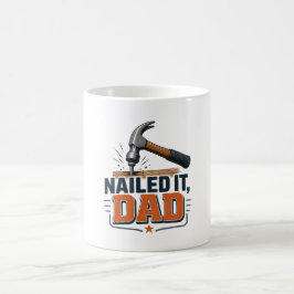 Het Is Gelukt Papa Grappige Hamer Koffiemok voor K