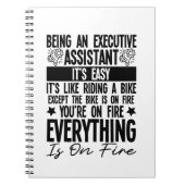 Het is gemakkelijk om een uitvoerend medewerker te notitieboek (Voorkant)