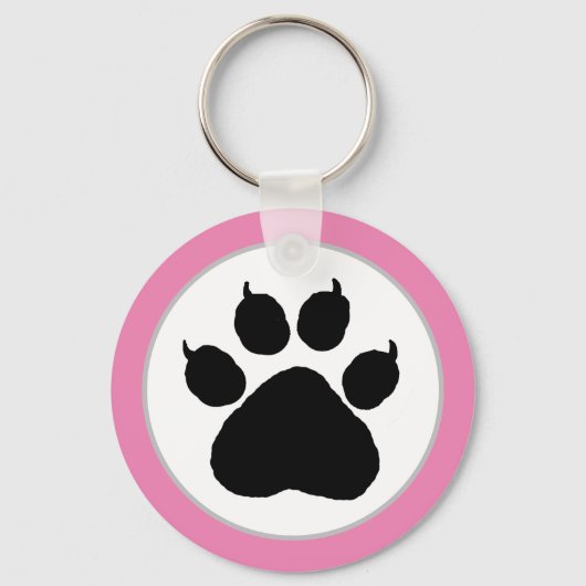 Het is gemakkelijk om te worden gespoten, grijze k sleutelhanger (Achterkant)