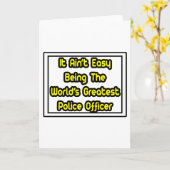 Het is gemakkelijk... 's Werelds grootste politiea Kaart (Gele Bloem)