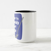 Het is gemakkelijker om een lichaam te verbergen mok (Midden)