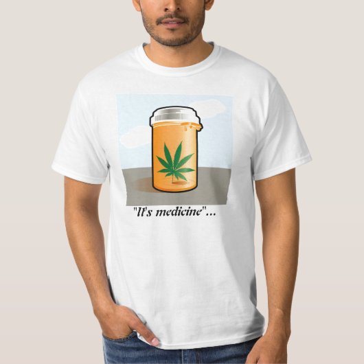 "Het is geneeskunde" T-shirt (Voorkant)