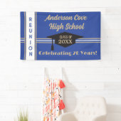 Het is Gepersonaliseerd! Trendy klasse reünie bann Spandoek (Insitu)