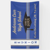 Het is Gepersonaliseerd! Trendy klasse reünie bann Spandoek (Verticaal)