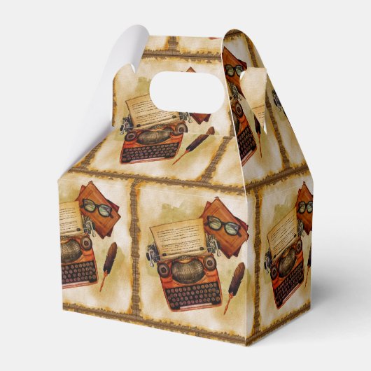 Het is geschreven als Gable Bedankdoosjes (Achterkant)